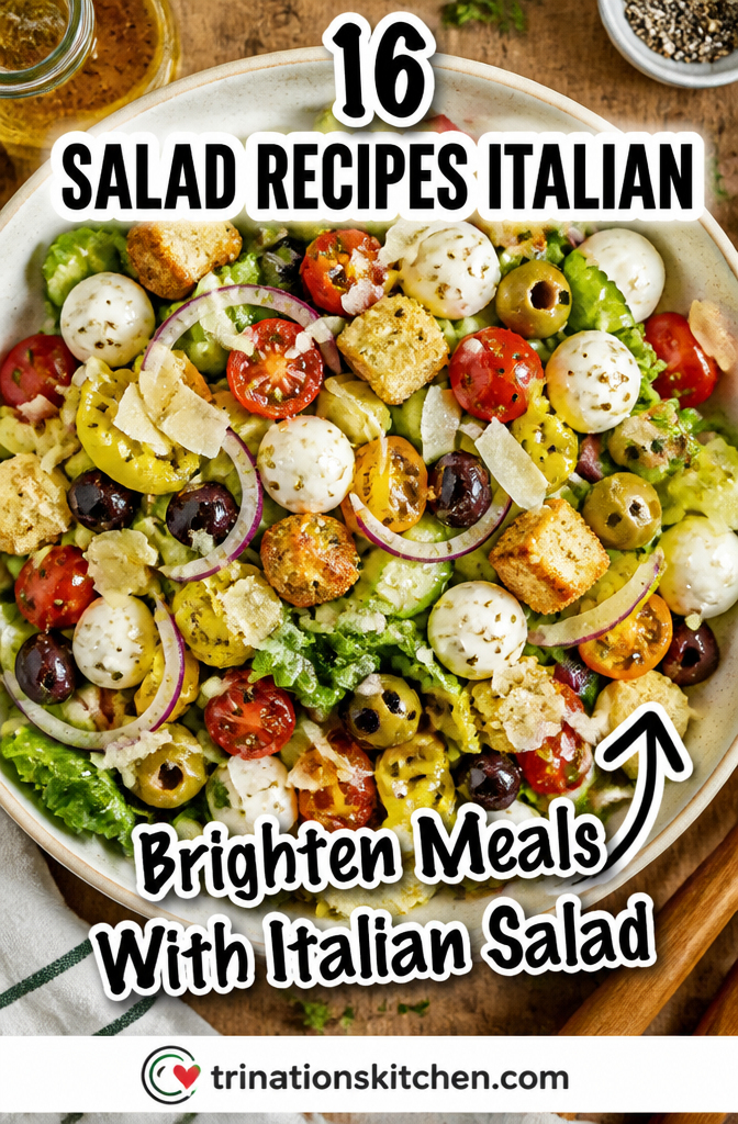 16 Easy Salad Recipes Dressed in Italian Flair