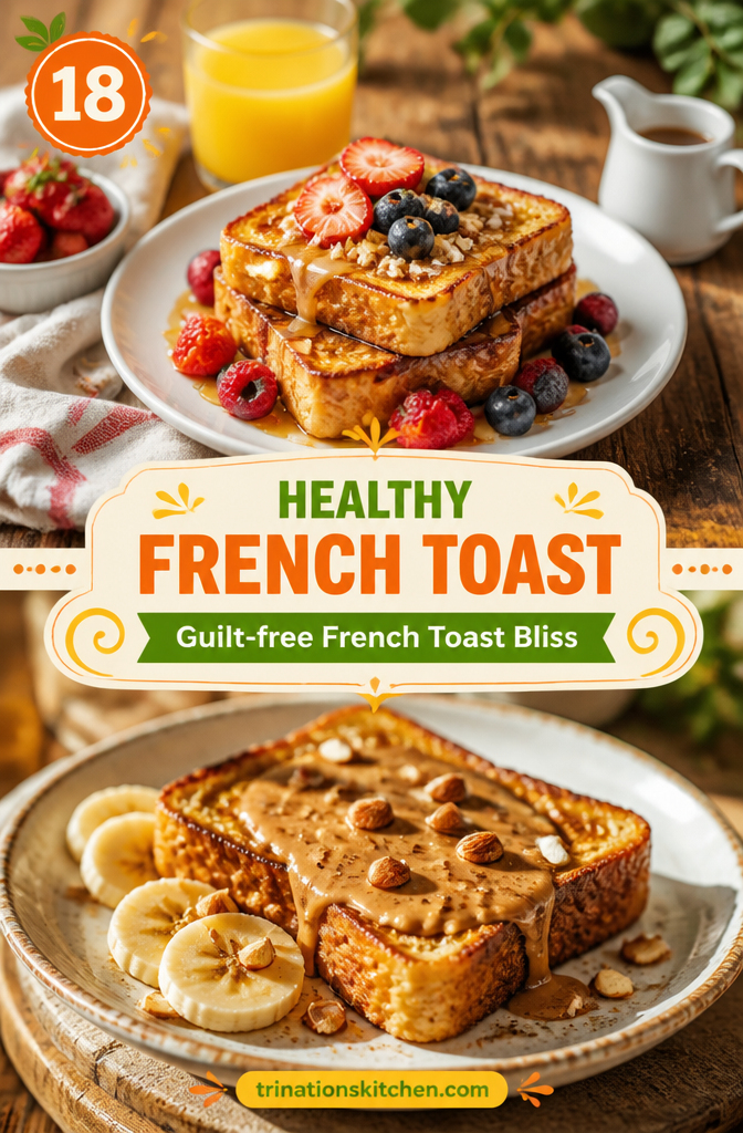 18 Guilt-Free Healthy French Toast Recipes - Low Sugar & High Fiber